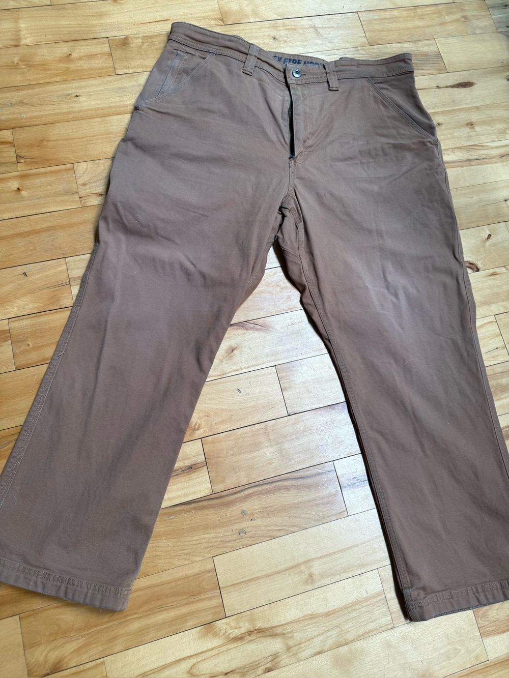 Men's Deluth Trading Co. Flex Fire Hose Foreman Pants 38 x 28